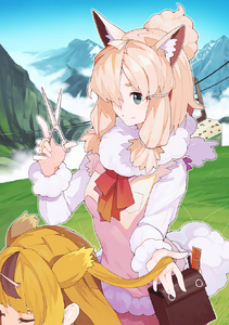 Photo "Charismatic Hairdresser Suri Alpaca" from Kemono Friends 3.
