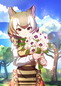 Upgraded photo "Bouquet Of Thanks" from Kemono Friends 3.
