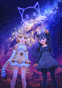 Upgraded photo "Canvas Of Desert" from Kemono Friends 3.