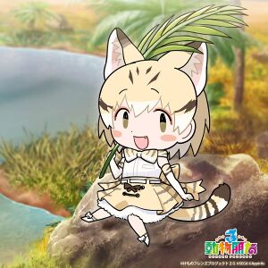 Official Sand Cat Chibi art posted by KF3 Taiwan Twitter account.